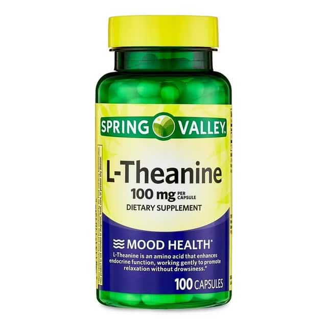 ال تیانین اسپرینگ والی 100 عددی Spring Valley L-Theanine 100 mg 1 ال تیانین اسپرینگ والی 100 عددی