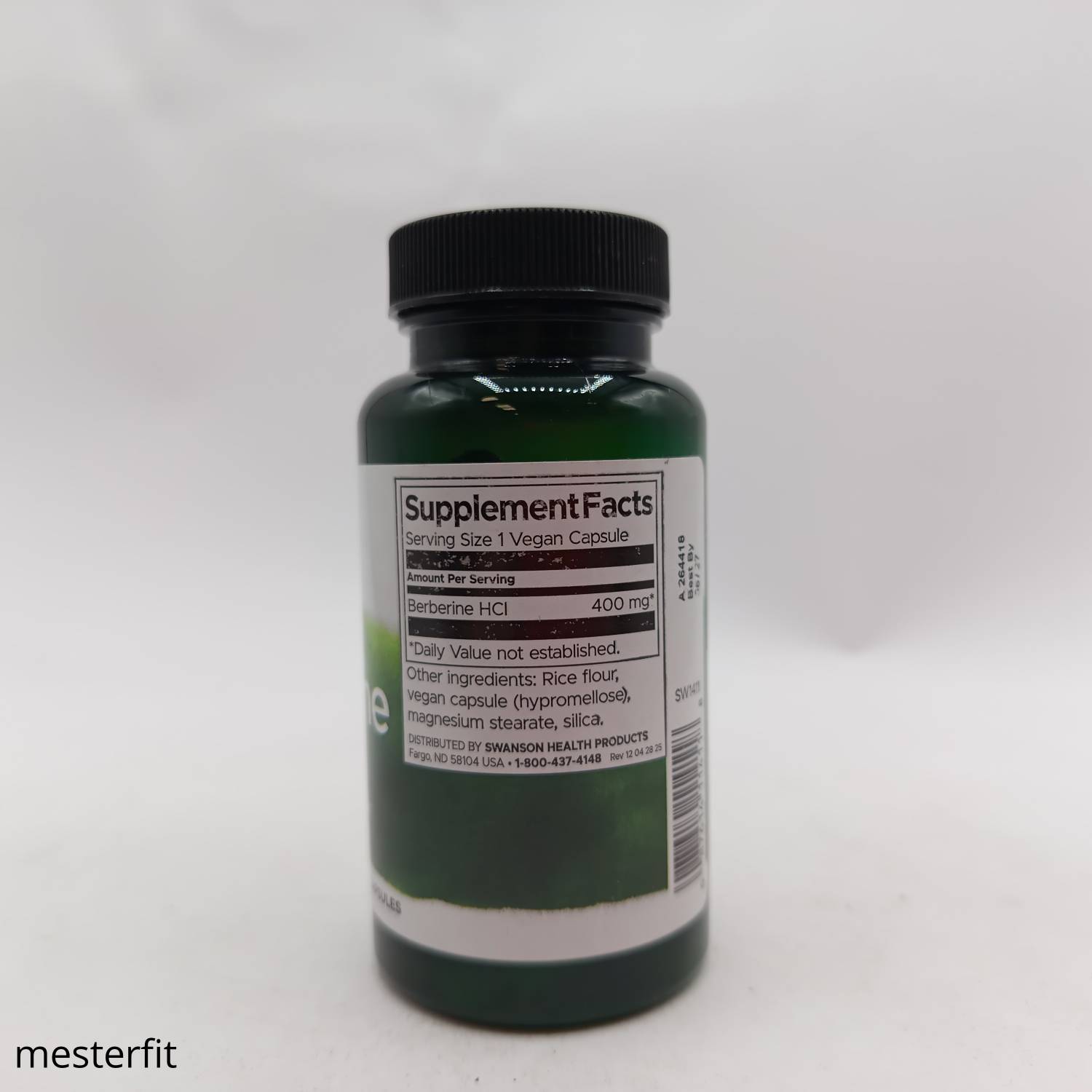 بربرین سوانسون 60 عددی Swanson Berberine 4 بربرین سوانسون 60 عددی Swanson Berberine