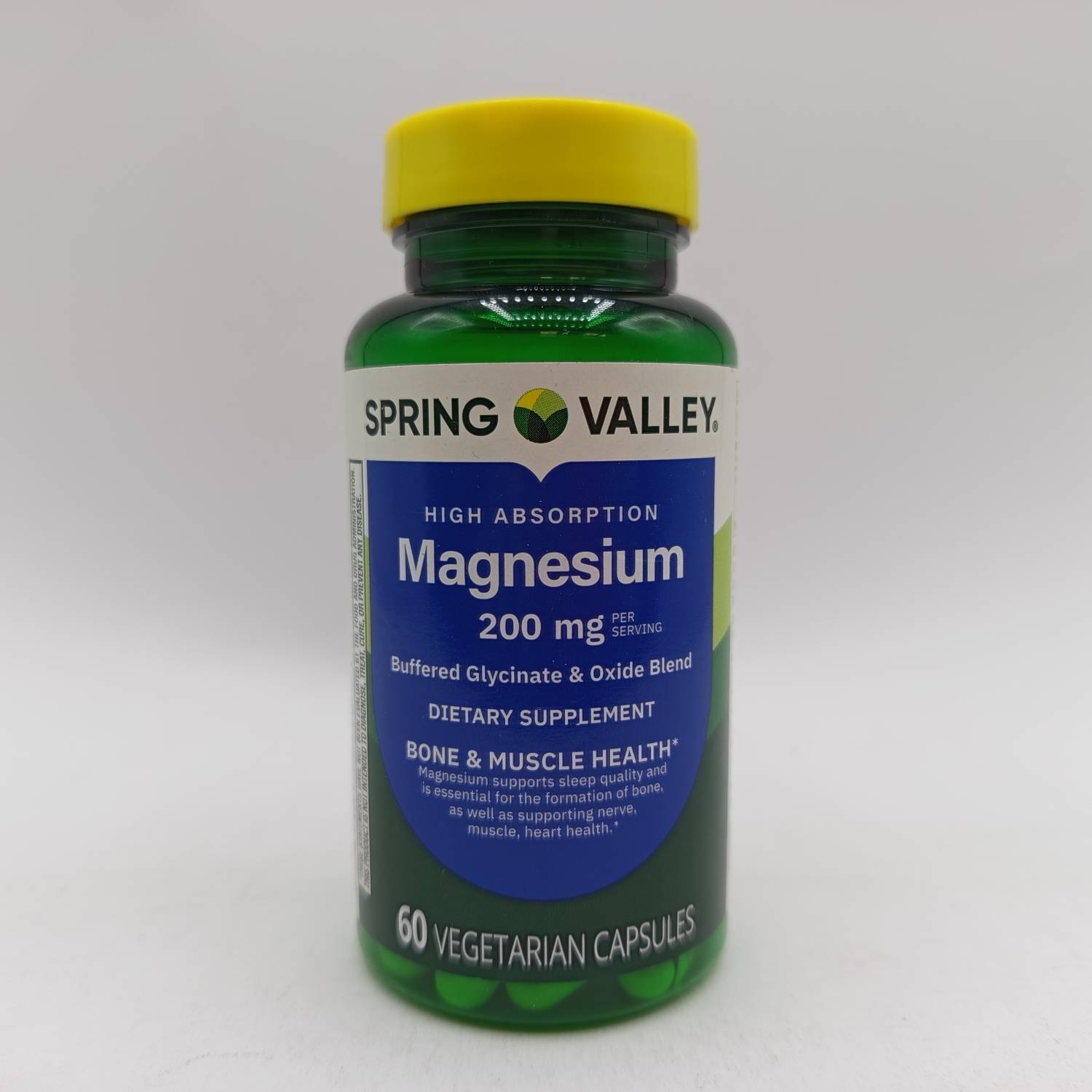 منیزیم اسپرینگ والی Spring Valley Magnesium 200mg 2 منیزیم اسپرینگ والی Spring Valley Magnesium 200mg