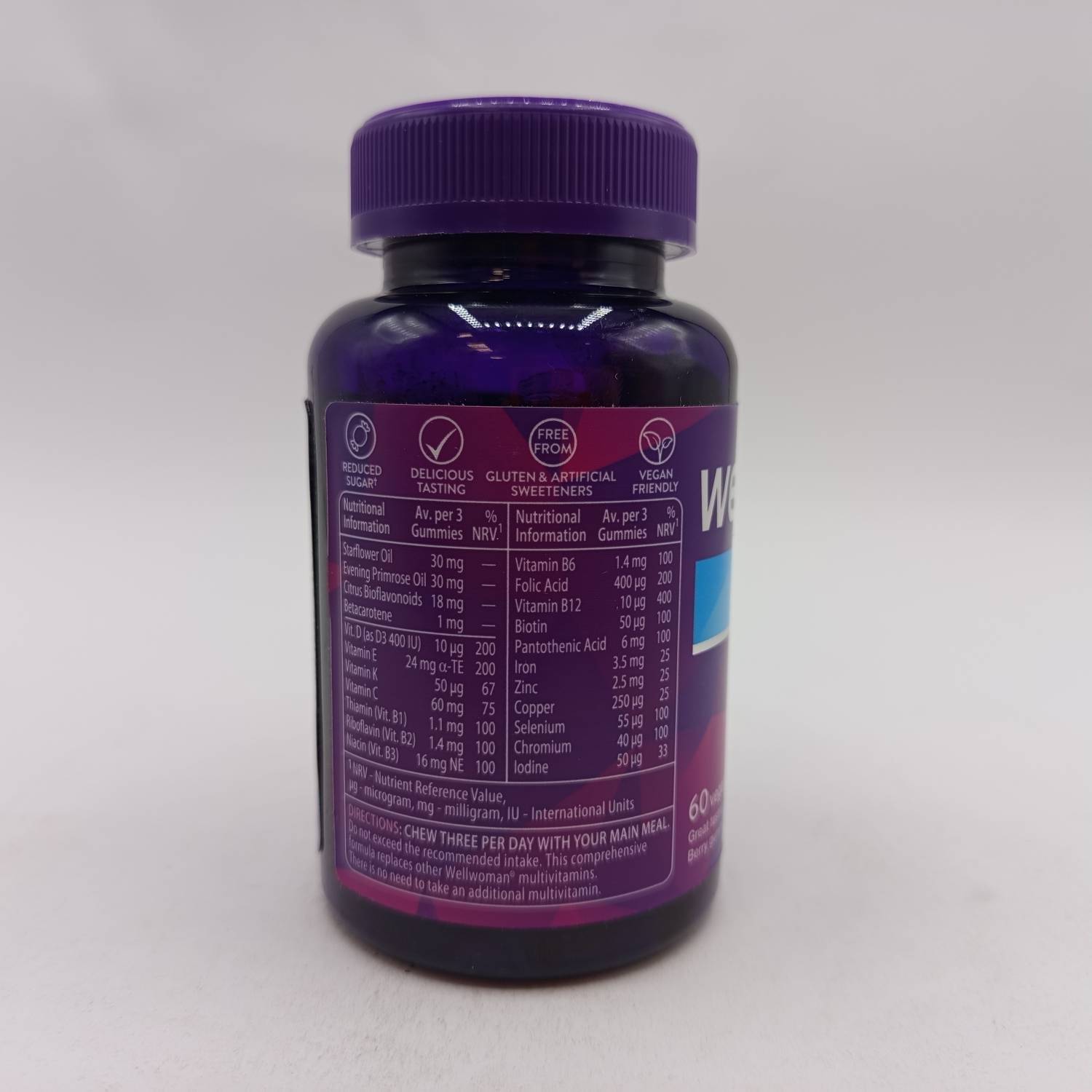 پاستیل مولتی ویتامین ول ومن ویتابیوتیکس Vitabiotics Wellwoman Gummies 4 پاستیل مولتی ویتامین ول ومن ویتابیوتیکس Vitabiotics Wellwoman Gummies
