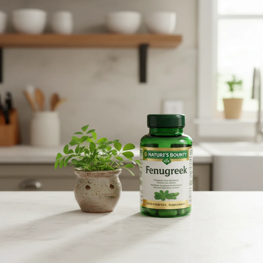 کپسول شنبلیله نیچرز بونتی 100 عددی NATURE'S BOUNTY Fenugreek