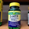 هیدروکسی تریپتوفان 5 اچ تی پی اسپرینگ والی Spring Valley 5-HTP 100mg 11 5-HTP اسپرینگ والی 30 عددی Spring Valley 5-HTP Capsules, 100 mg