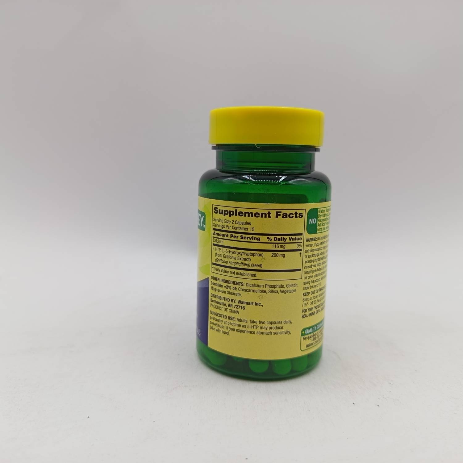 هیدروکسی تریپتوفان 5 اچ تی پی اسپرینگ والی Spring Valley 5-HTP 100mg 4 هیدروکسی تریپتوفان 5 اچ تی پی اسپرینگ والی Spring Valley 5-HTP 100mg
