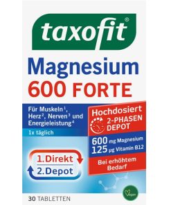 منیزیم 600 فورت تاکسوفیت Magnesium 600 Forte taxofit