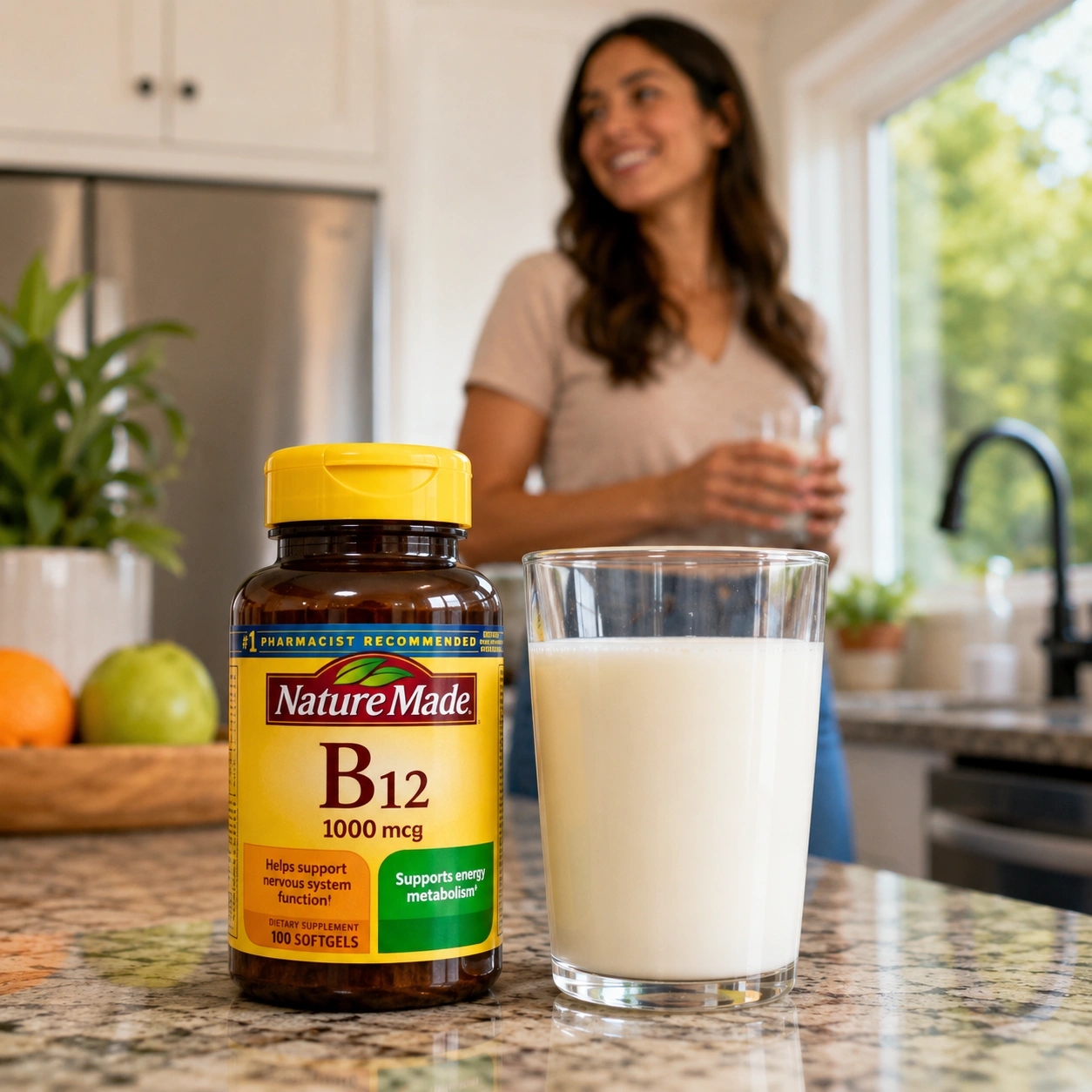 قرص ویتامین B12 نیچرمید Nature Made Vitamin B12 1000mcg 19 قرص ویتامین B12 نیچرمید Nature Made Vitamin B12 1000mcg
