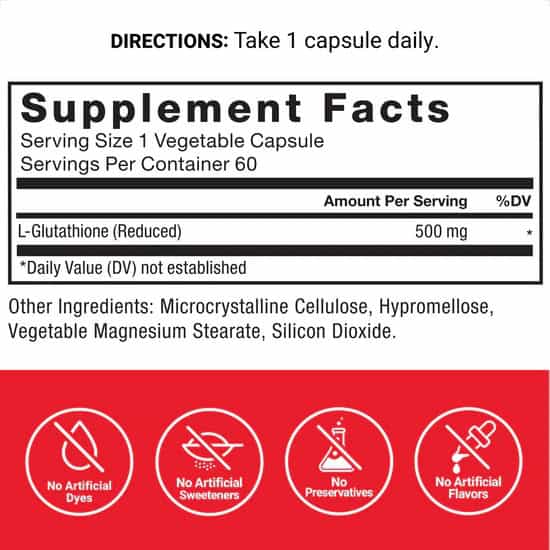 گلوتاتیون فورس فکتور 60 عددی Force Factor Glutathione 2 گلوتاتیون فورس فکتور 60 عددی