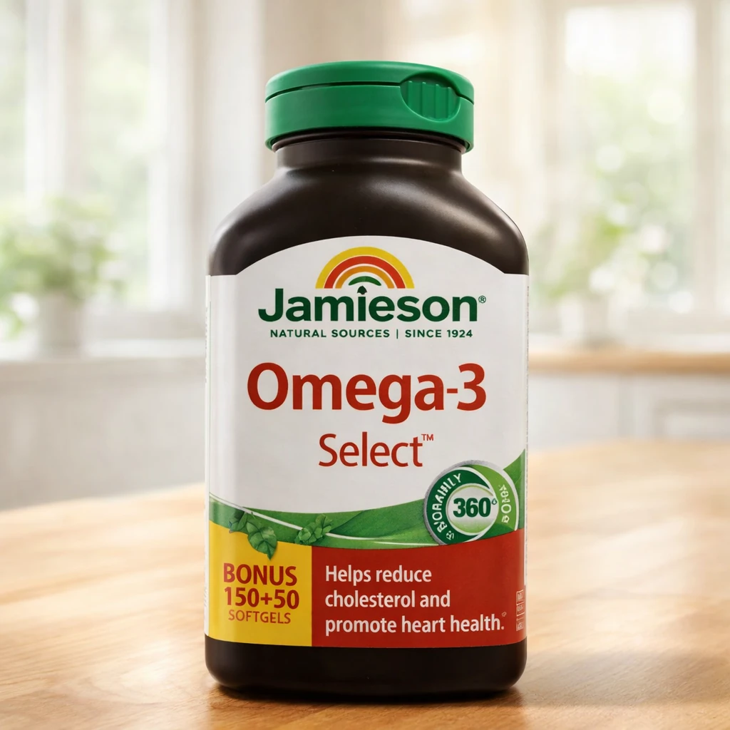 کپسول سلکت امگا 3 جمیسون 200 عدد Jamieson Omega 3-Select 13 کپسول سلکت امگا 3 جمیسون 200 عدد Jamieson Omega 3-Select