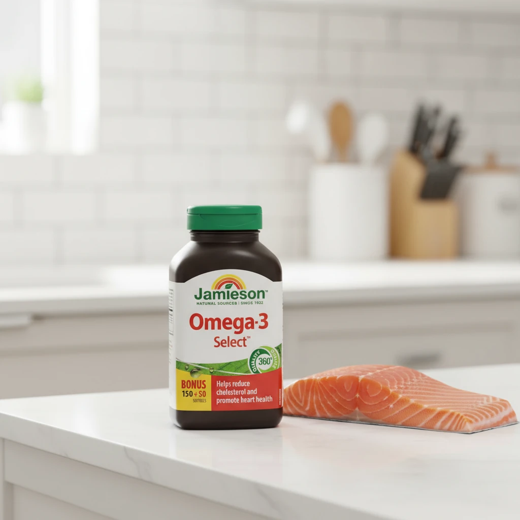 کپسول سلکت امگا 3 جمیسون 200 عدد Jamieson Omega 3-Select 12 کپسول سلکت امگا 3 جمیسون 200 عدد Jamieson Omega 3-Select