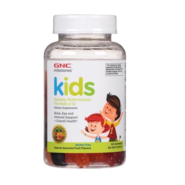 پاستیل مولتی ویتامین کودکان جی ان سی کیدز GNC Kids Multi Gummy 3 پاستیل مولتی ویتامین کودکان جی ان سی کیدز GNC Kids Multi Gummy