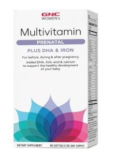 مولتی ویتامین زنان باردار جی ان سی GNC MULTIVITAMIN PRENATAL