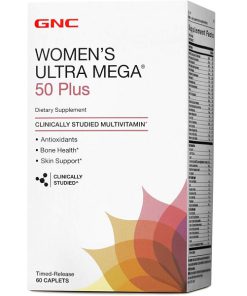 مولتی ویتامین اولترا مگا ومن فیفتی پلاس جی ان سی GNC WOMEN'S ULTRA MEGA 50 PLUS
