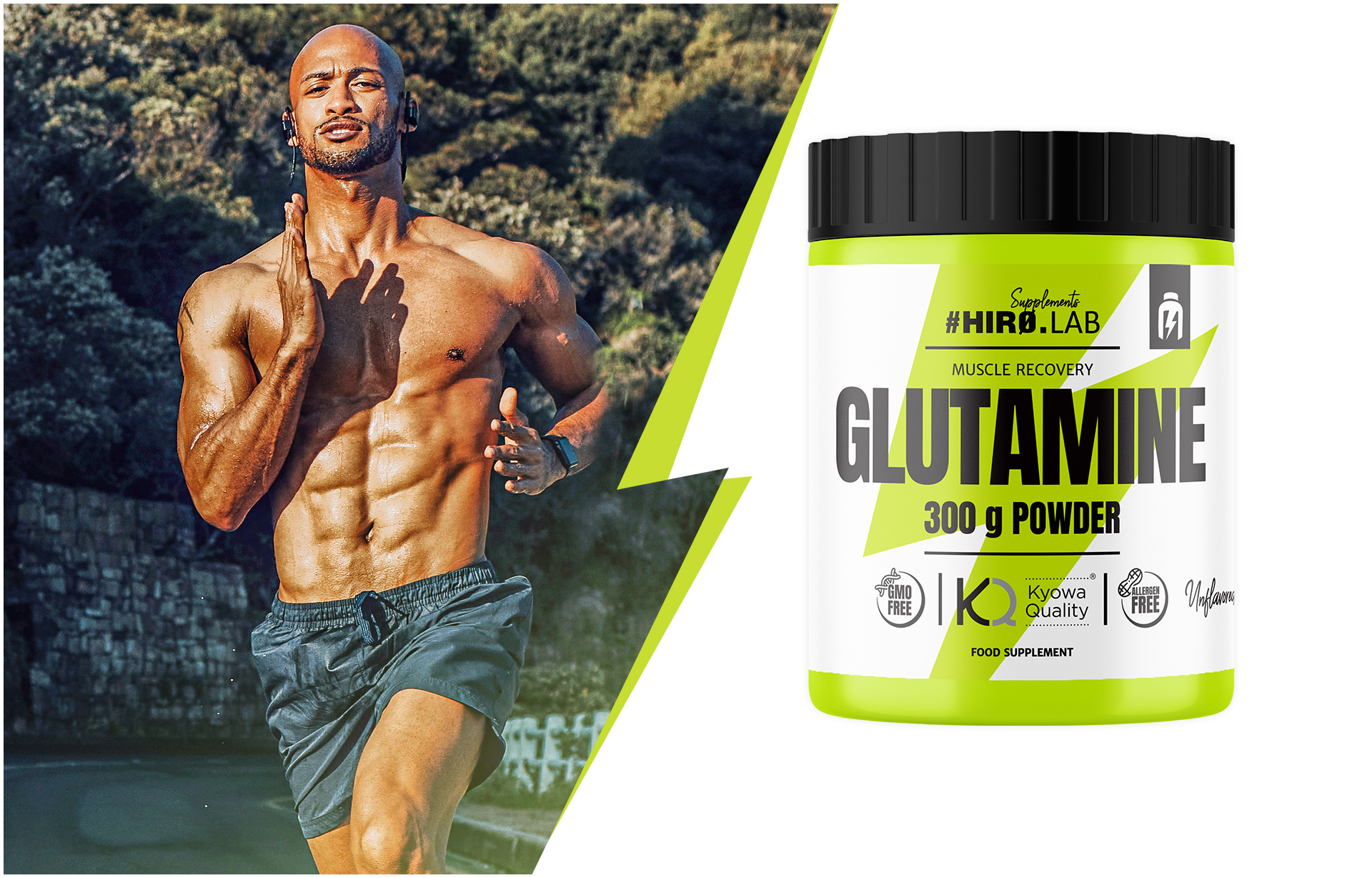 پودر گلوتامین کیووا هیرولب 300 گرم Hiro.Lab Glutamine 4 پودر گلوتامین کیووا هیرولب 300 گرم Hiro.Lab Glutamine