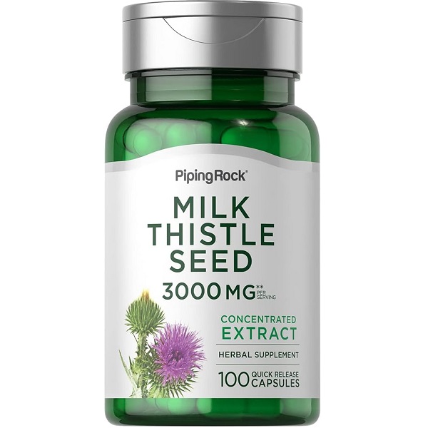 خار مریم پایپینگ راک Piping Rock Milk Thistle 1 خار مریم پایپینگ راک Piping Rock Milk Thistle