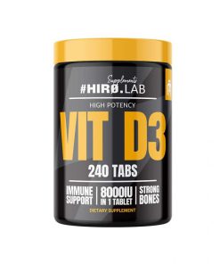 قرص ویتامین D3 هیرولب 8000 واحد 240 عدد
