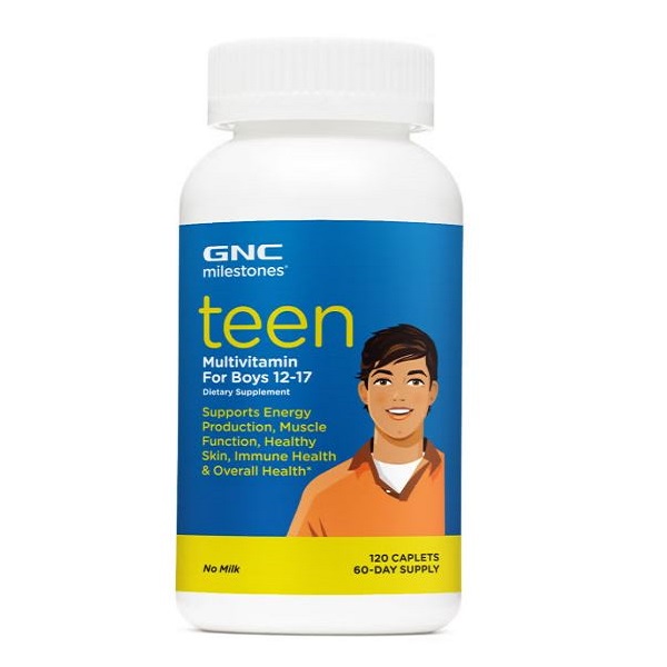 مولتی ویتامین تین جی ان سی مخصوص پسران 12 تا 17 سال GNC TEEN 1 مولتی ویتامین تین جی ان سی مخصوص پسران 12 تا 17 سال GNC TEEN