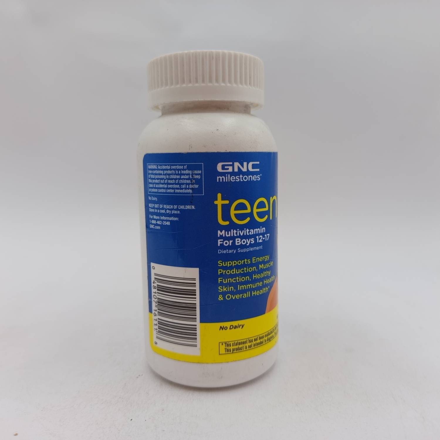 مولتی ویتامین تین جی ان سی مخصوص پسران 12 تا 17 سال GNC TEEN 4 مولتی ویتامین تین جی ان سی مخصوص پسران 12 تا 17 سال GNC TEEN
