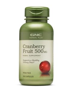 کپسول کرنبری جی ان سی GNC Cranberry Fruit 500mg