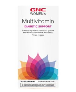 مولتی ویتامین زنانه کنترل دیابت جی ان سی GNC Multivitamin Diabetic Support
