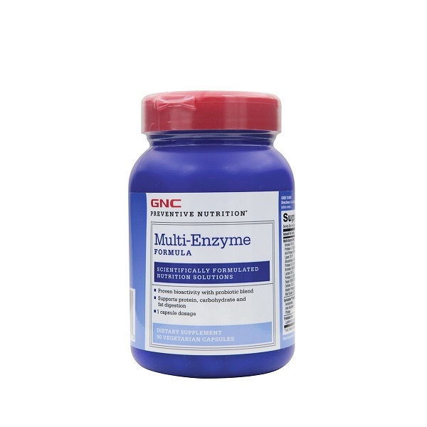مولتی آنزیم هضم جی ان سی GNC Multi-Enzyme Formula 1 مولتی آنزیم هضم جی ان سی GNC Multi-Enzyme Formula