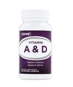 ویتامین آ و دی جی ان سی GNC VITAMIN A & D