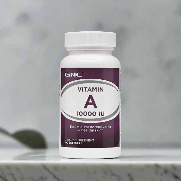 کپسول ویتامین آ جی ان سی GNC Vitamin A 10000IU 3 کپسول ویتامین آ جی ان سی GNC Vitamin A 10000IU