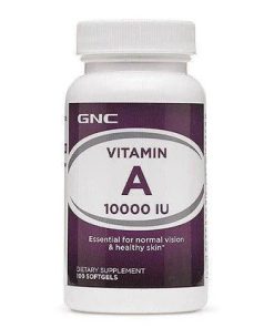 کپسول ویتامین آ جی ان سی GNC Vitamin A 10000IU