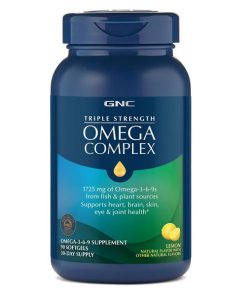 کمپلکس امگا 3 جی ان سی GNC Triple Strength Omega Complex