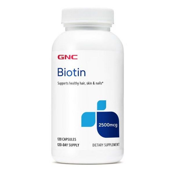 کپسول بیوتین جی ان سی GNC BIOTIN2500MCG 1 کپسول بیوتین جی ان سی GNC BIOTIN 2500MCG