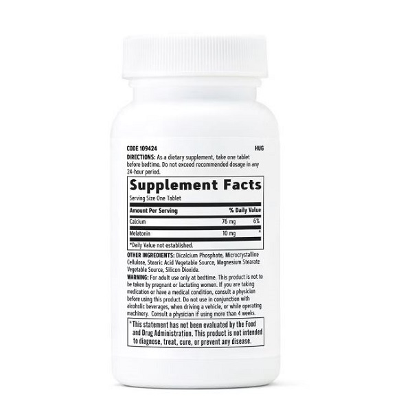 ملاتونین جی ان سی GNC Melatonin 10mg 2 ملاتونین جی ان سی GNC Melatonin 10mg