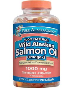 روغن ماهی سالمون وحشی آلاسکا کرکلند Kirkland Wild Alaskan Salmon Oil