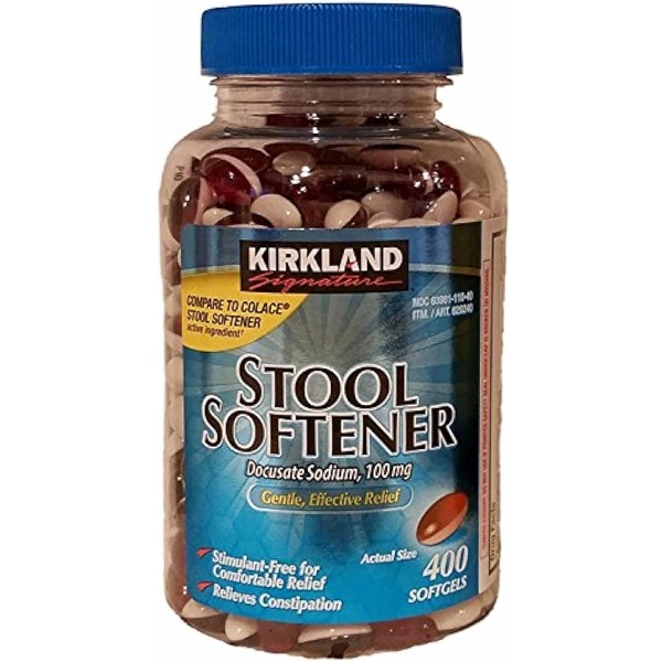 مسهل دوکوزات سدیم کرکلند Kirkland Stool Softener 1 مسهل دوکوزات سدیم کرکلند Kirkland Stool Softener