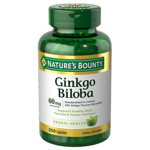 جینکوبیلوبا نیچرز بونتی 60 میلی گرم NATURE’S BOUNTY GINKO BILOBA 1 جینکوبیلوبا نیچرز بونتی 60 میلی گرم NATURE’S BOUNTY GINKO BILOBA