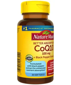 کوآنزیم کیوتن نیچرمید 100 میلی گرم Nature Made CoQ10