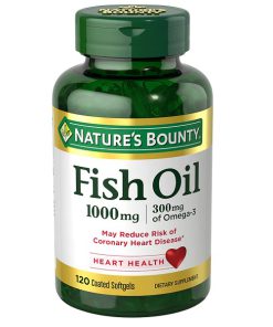 روغن ماهی نیچرز بونتی 1000 میلی گرم حاوی 300 میلی گرم امگا 3