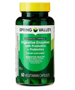 آنزیم گوارشی، پروبیوتیک و پری بیوتیک اسپرینگ والی Spring Valley Digestive Enzymes