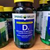 کپسول ویتامین دی اسپرینگ والی Spring Valley Vitamin D3 5000IU 16 کپسول ویتامین دی اسپرینگ والی Spring Valley Vitamin D3 5000IU