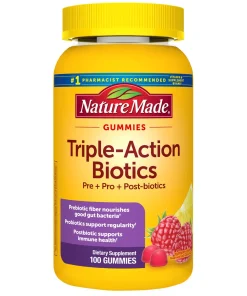 پاستیل تریپل اکشن بیوتیک نیچرمید Nature Made Triple Action Biotic