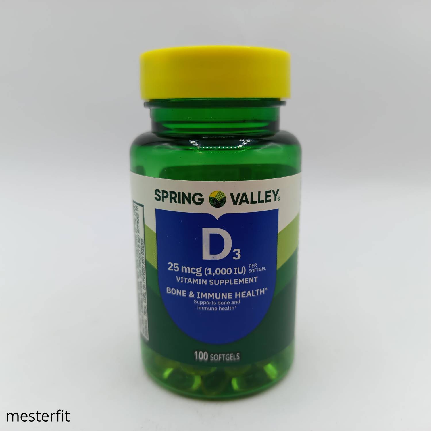 کپسول ویتامین دی اسپرینگ والی Spring Valley Vitamin D3 5000IU 2 کپسول ویتامین دی اسپرینگ والی Spring Valley Vitamin D3 5000IU