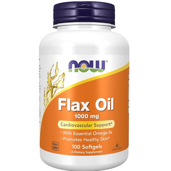 روغن بذر کتان ناو NOW Foods Flax Oil 1 روغن بذر کتان ناو NOW Foods Flax Oil