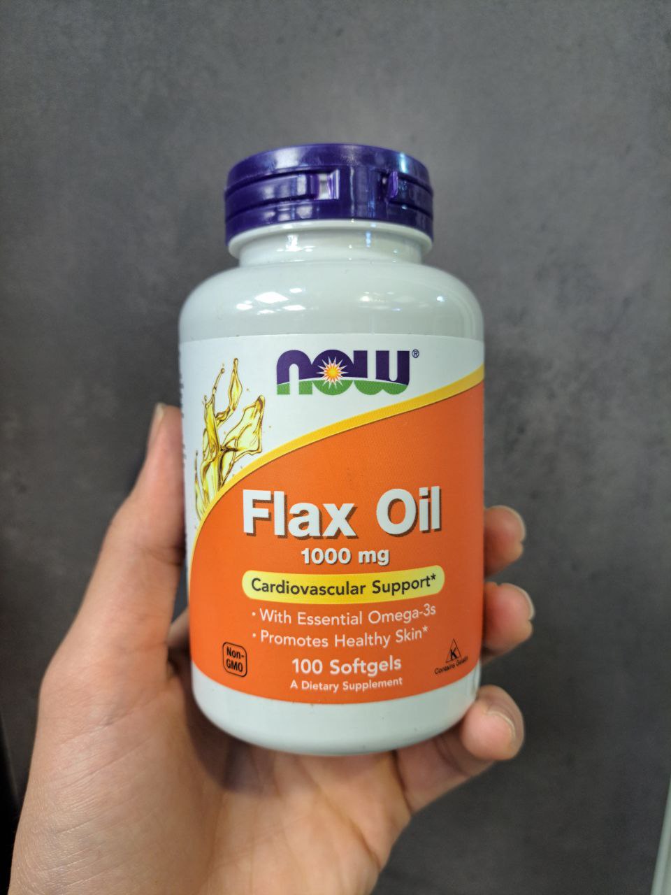 روغن بذر کتان ناو NOW Foods Flax Oil 2 روغن بذر کتان ناو NOW Foods Flax Oil