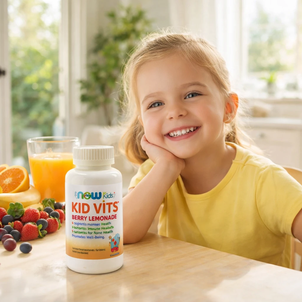 مولتی ویتامین کودکانه ناو Now Foods Kid Vits Multi-Vitamin