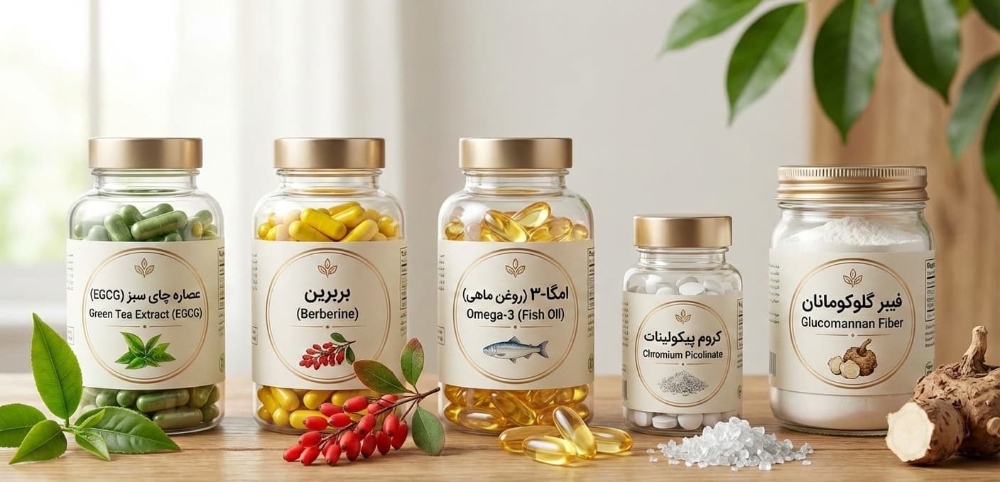 انواع مکمل های غذایی