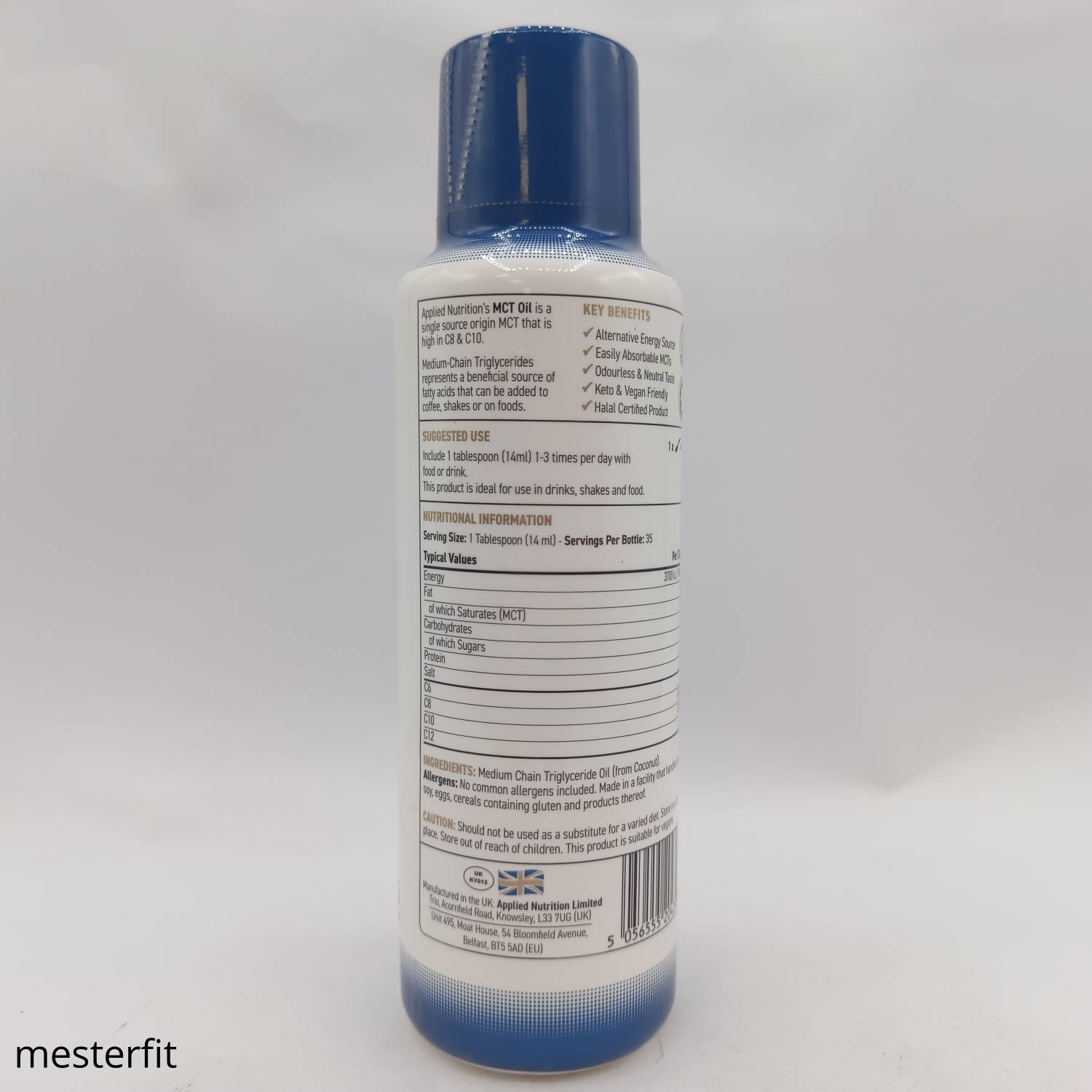 روغن ام سی تی اپلاید Applied Nutrition’s MCT Oil 3 روغن ام سی تی اپلاید Applied Nutrition’s MCT Oil