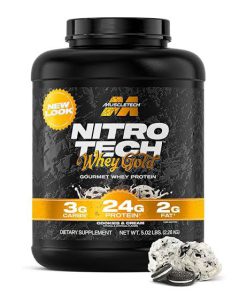 پروتئین نیتروتک وی گلد ماسل تک MuscleTech Nitro-Tech 100% Whey Gold