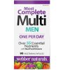 مولتی ویتامین مردانه وبرنچرالز Webber Most Complete Multi Men