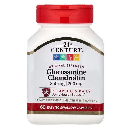گلوکزامین کندرویتین سنتری 21st Century Glucosamine Chondroitin 1 گلوکزامین کندرویتین سنتری 21st Century Glucosamine Chondroitin
