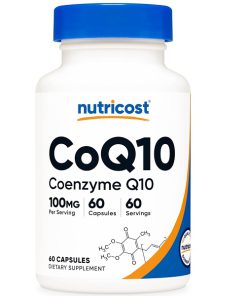 کوآنزیم کیوتن نوتری کاست 100 میلی گرم Nutricost CoQ10