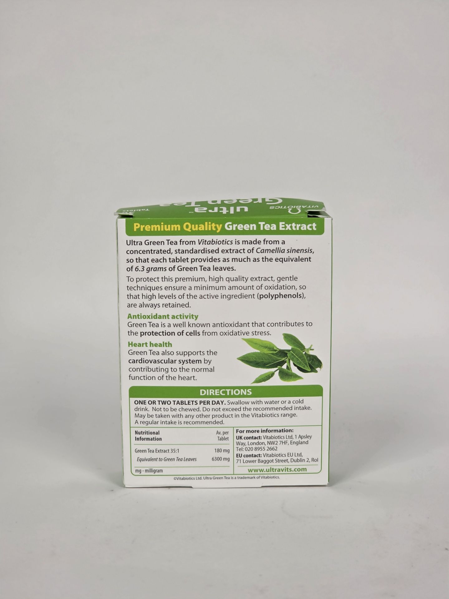 اولترا چای سبز ویتابیوتیکس خارجی اصل Ultra Green Tea 2 اولترا چای سبز ویتابیوتیکس خارجی اصل Ultra Green Tea