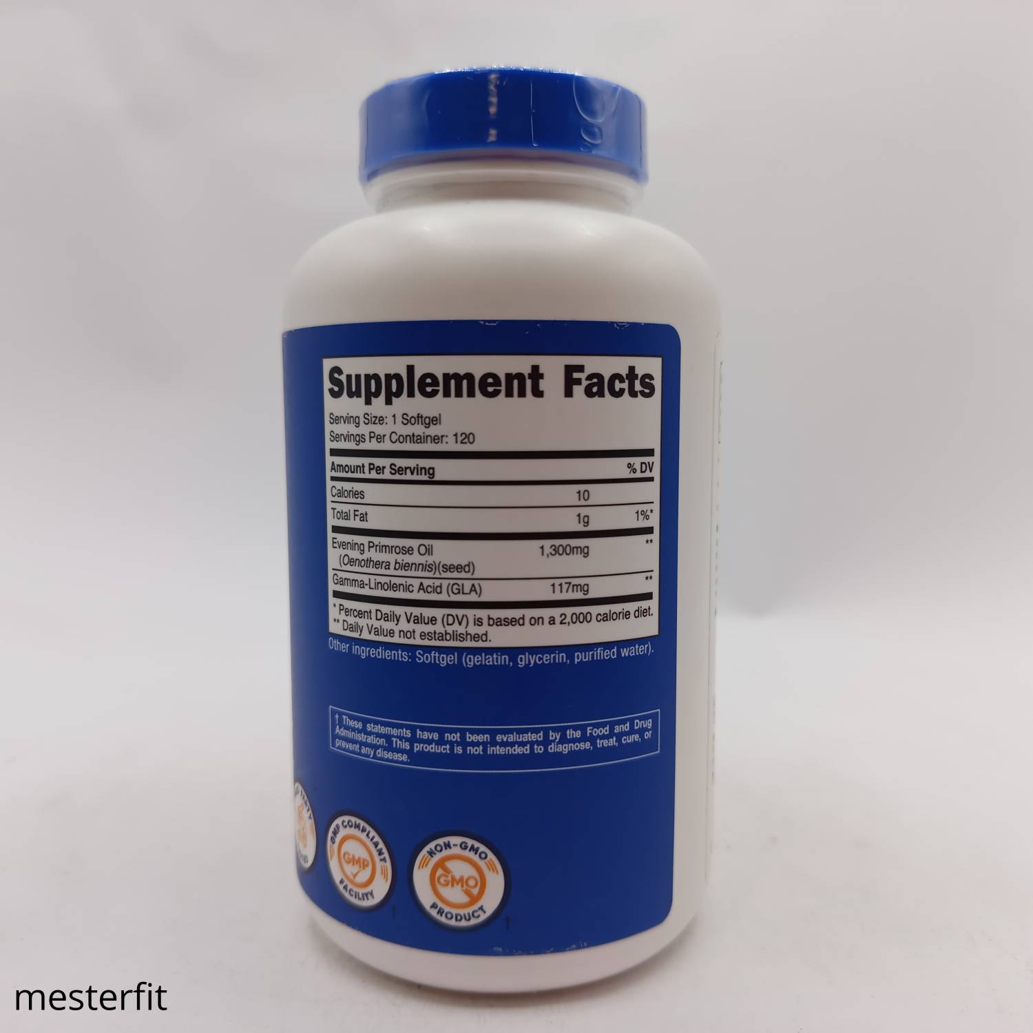 روغن گل مغربی نوتری کاست Nutricost Evening Primrose Oil 3 روغن گل مغربی نوتری کاست Nutricost Evening Primrose Oil