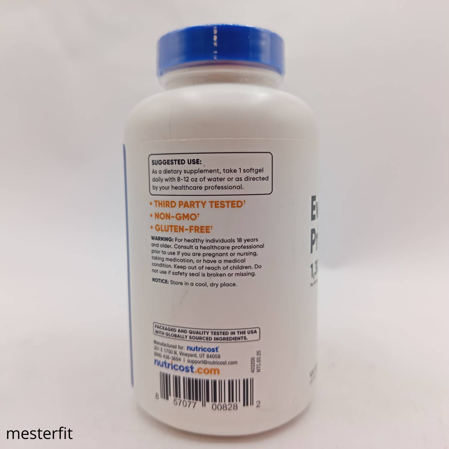 روغن گل مغربی نوتری کاست Nutricost Evening Primrose Oil 4 روغن گل مغربی نوتری کاست Nutricost Evening Primrose Oil - Image 4